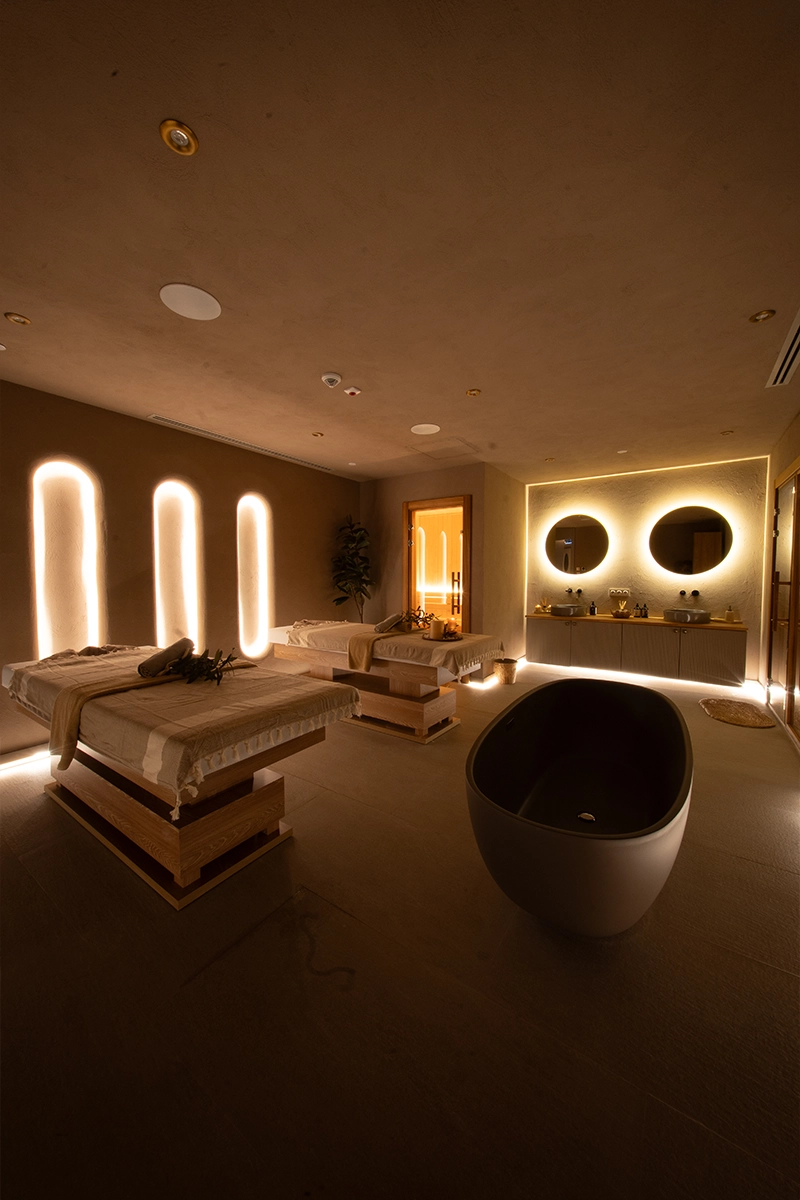 Türk hamamı mermer havuzu